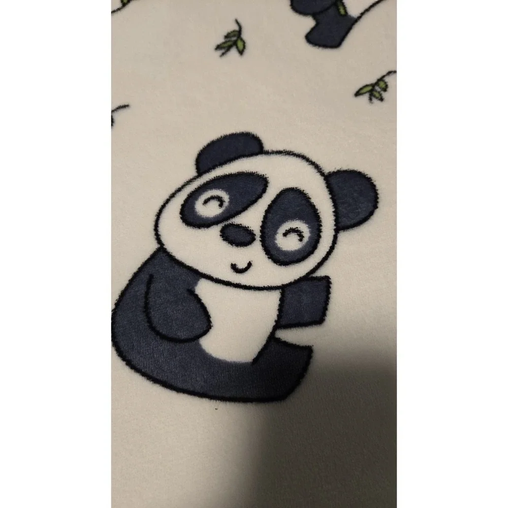 Kids Oodie Panda Hoodie Blanket Sherpa Lined Cozy Oversized 4-13 Snuggly Soft